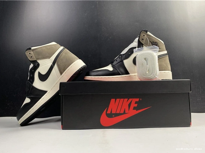 Rep Dark 555088- Mocha Retro Jordan1 3592 TravelReady 1013